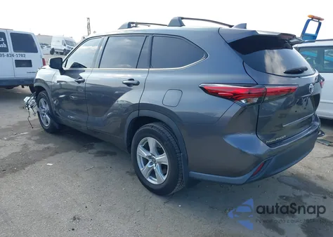 2021 Toyota Highlander L from USA, damaged, VIN 5TDCZRAH2MS083137
